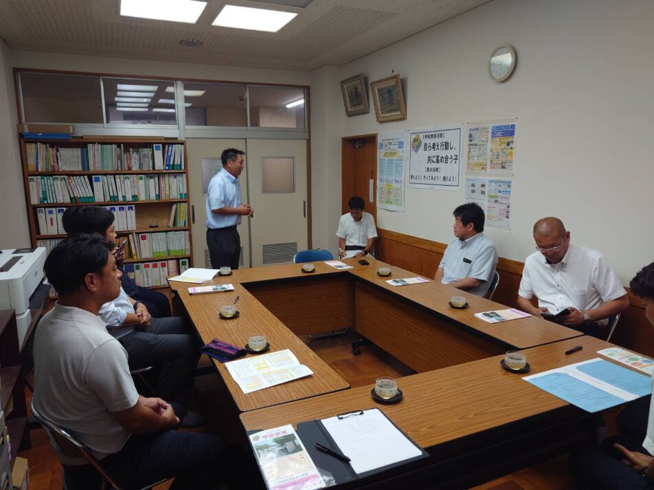 【伊豆地協】学校訪問を行いました。