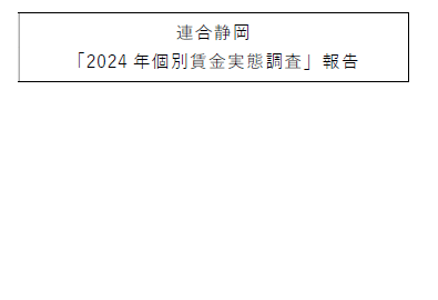2024年個別賃金実態調査